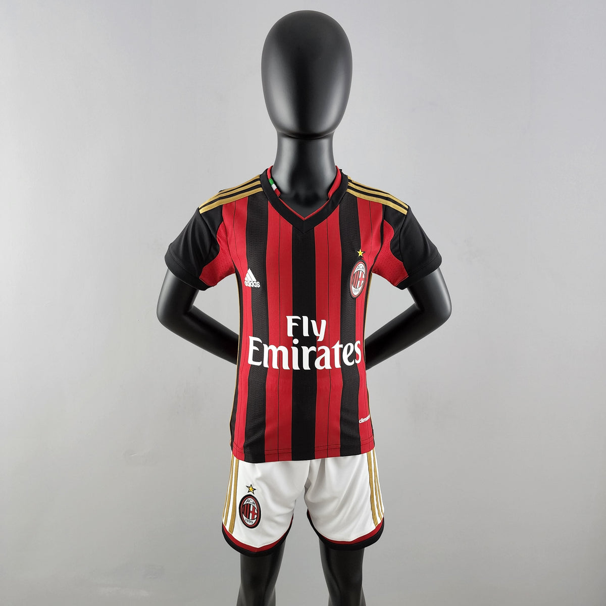 MILAN I 14/15 (RETRO) CONJUNTO INFANTIL - Vitrine Futebolística