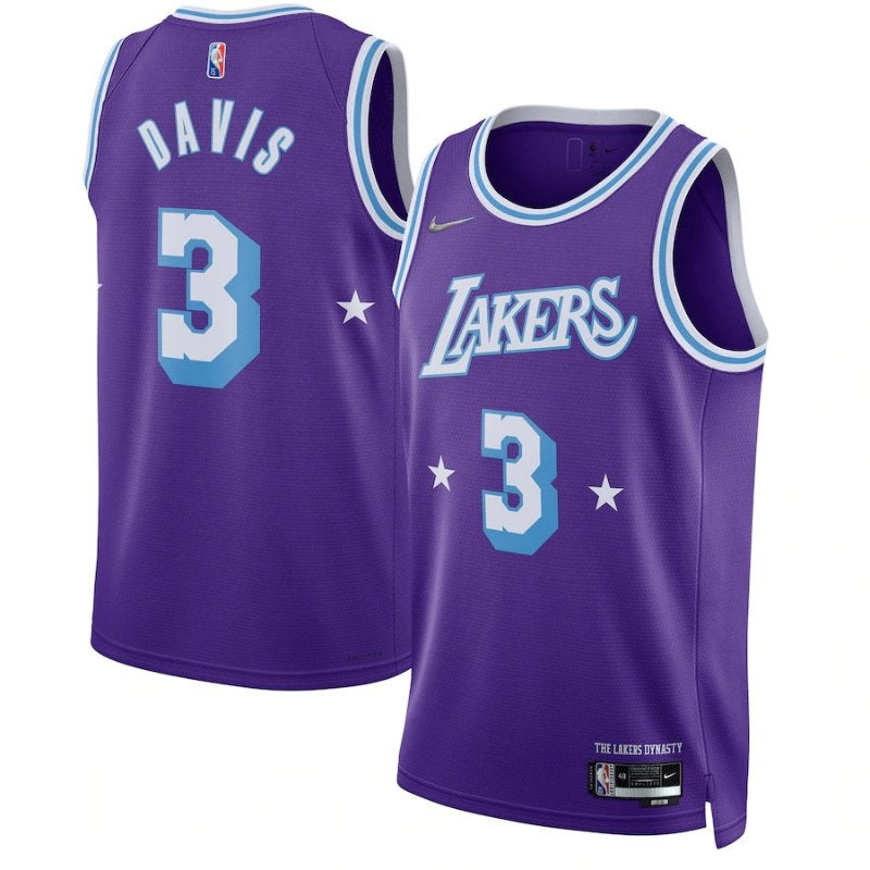 NBA Anthony Davis Jersey - Los Angeles Lakers - 2022 - Purple