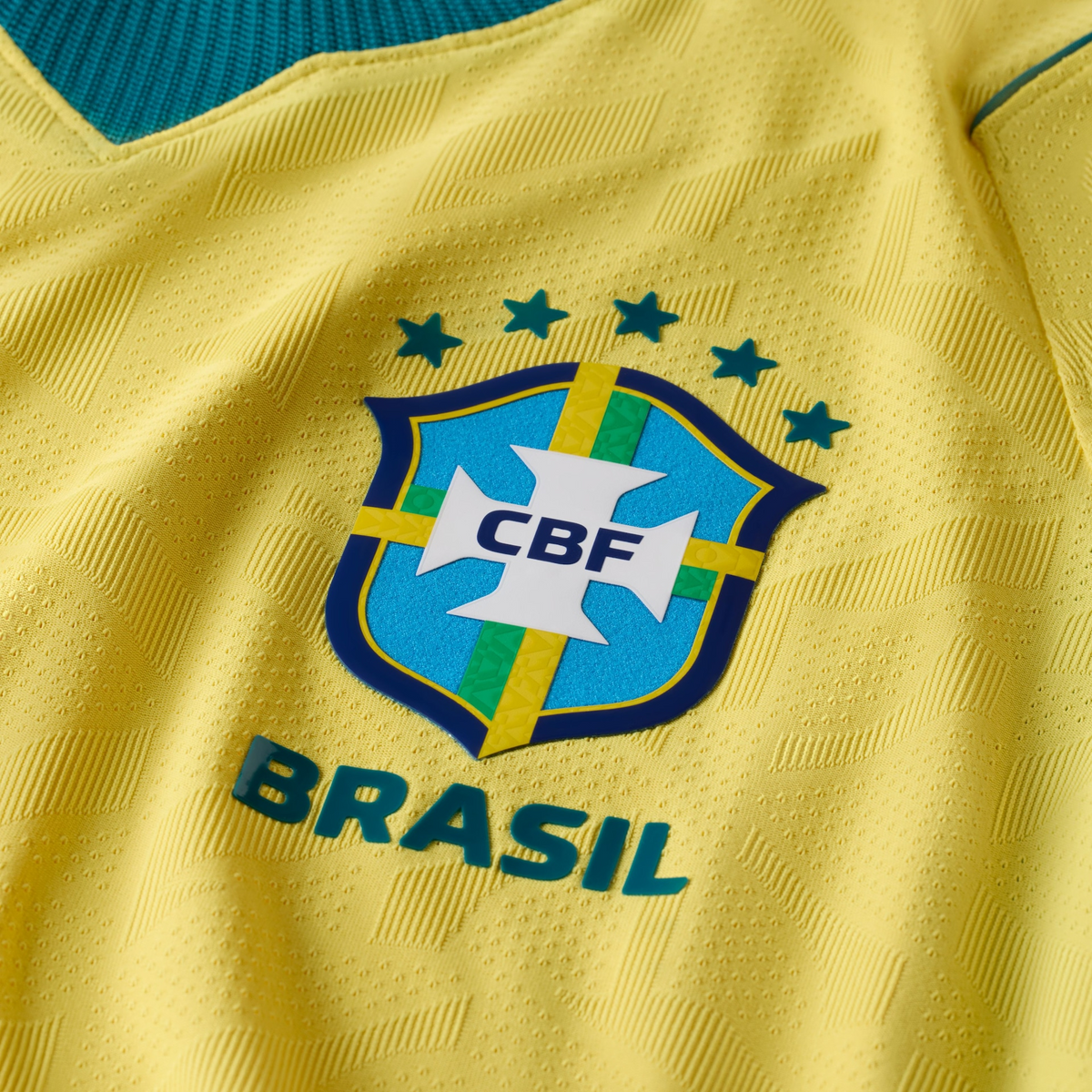 Brazil 26/27 Titular Embroidered Player Camiseta