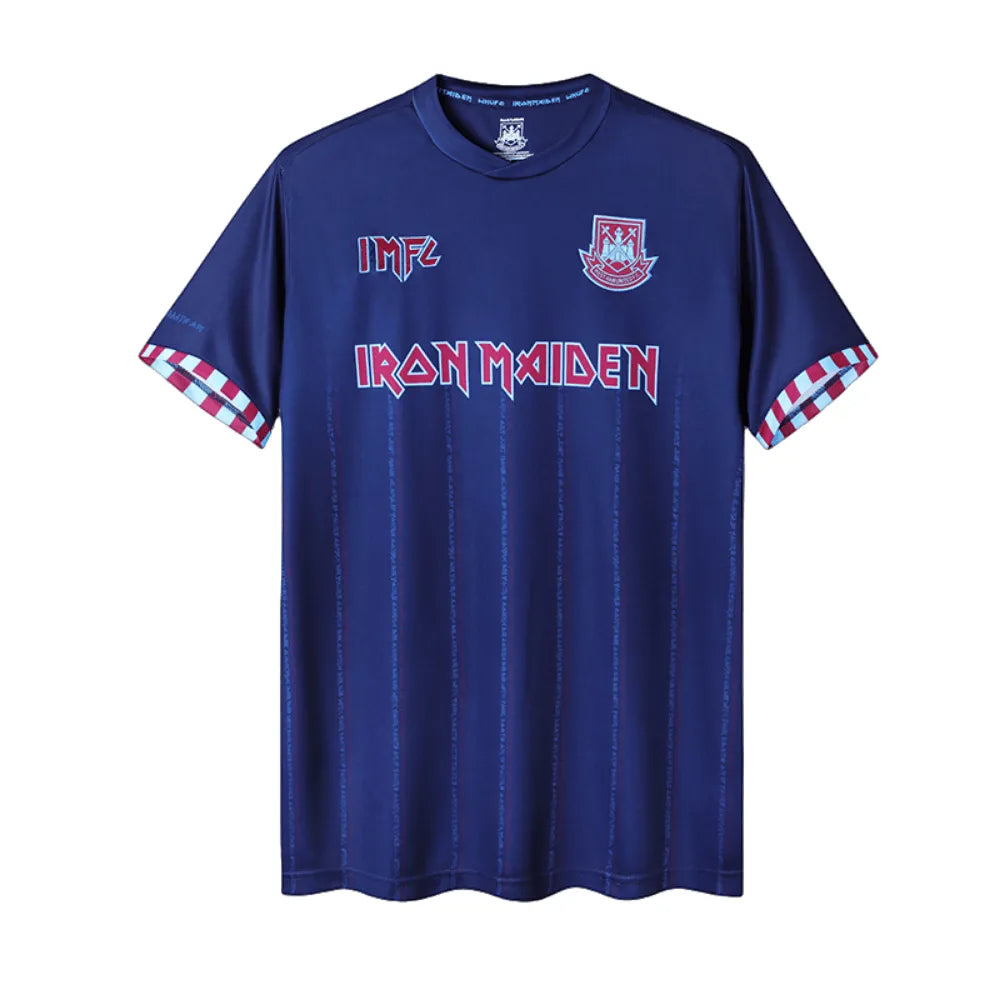 West Ham United Retro Iron Maiden White Jersey