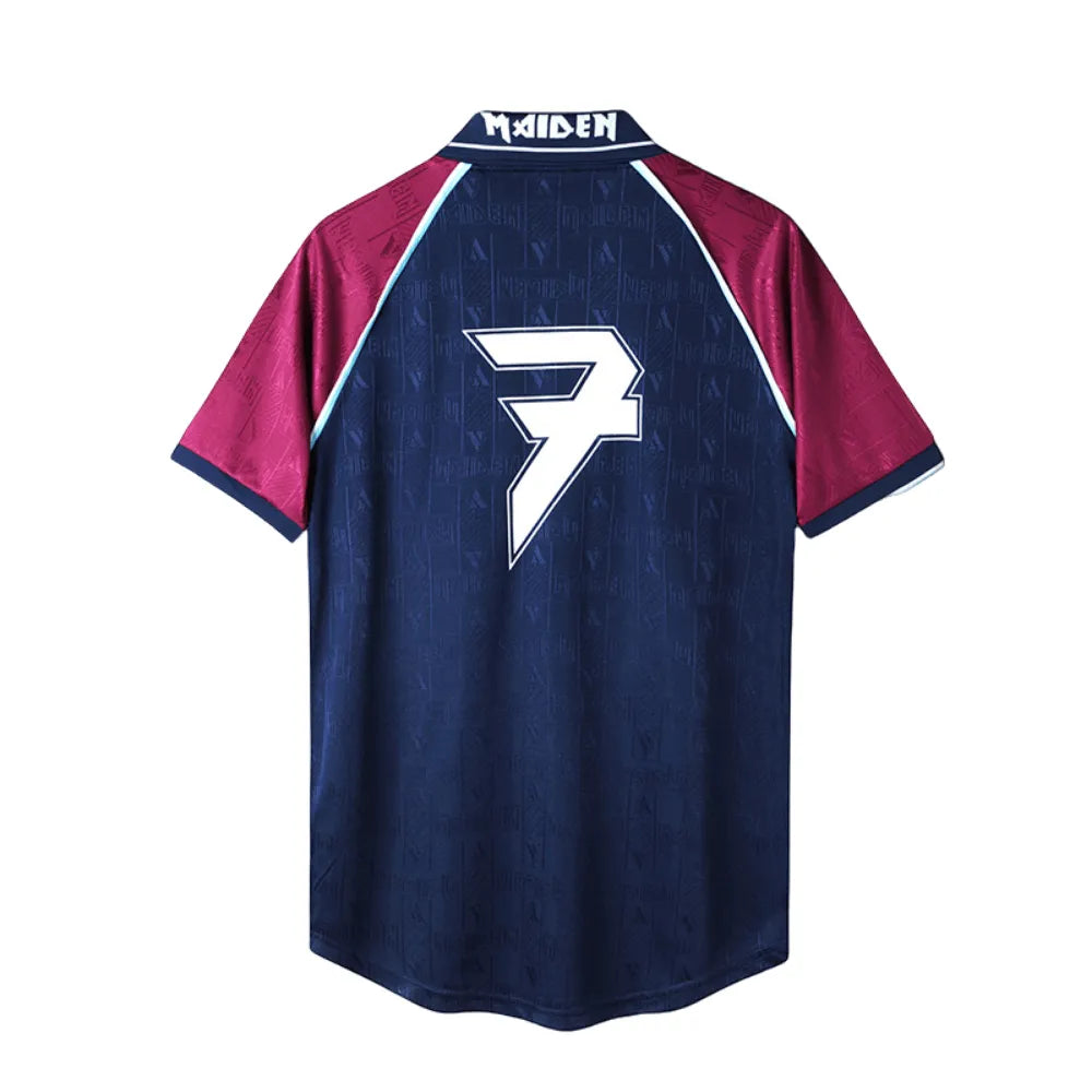 West Ham United Retro Iron Maiden Jersey 1999