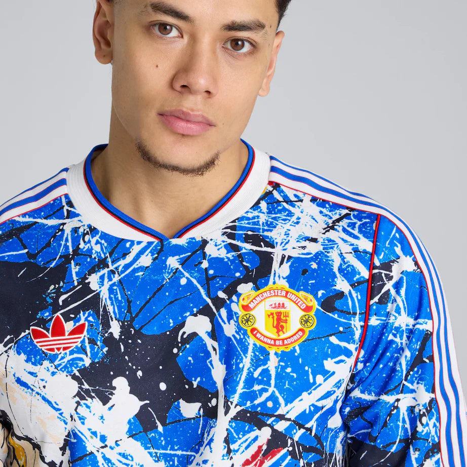 Manchester United x Stone Roses - Manga Larga