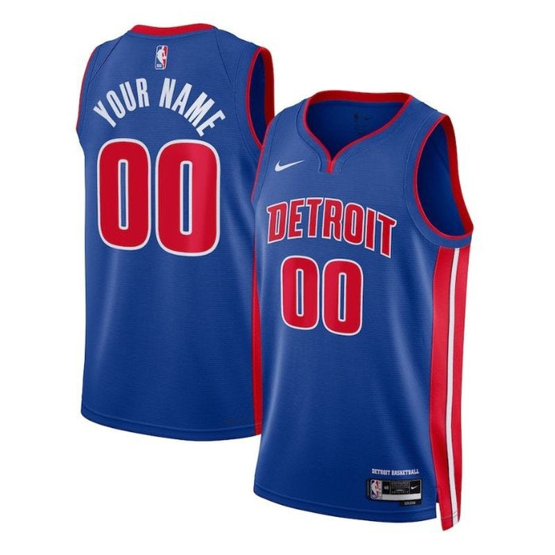 NBA Jersey - Detroit Pistons - 2023 Blue - Icon Edition