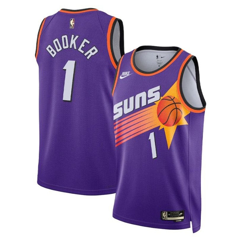 Devin Booker NBA Jersey - Phoenix Suns - 2023 Purple - Classic Edition