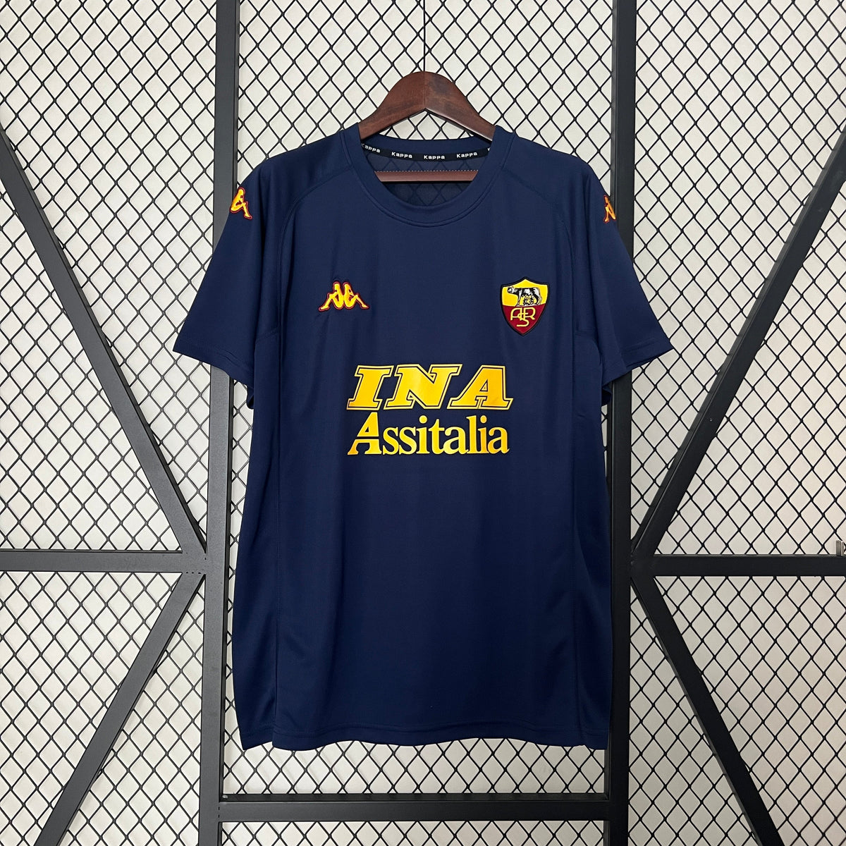 CAMISETA ROMA IIII 00/01 HOMBRE (RETRO) - Vitrine Futebolística