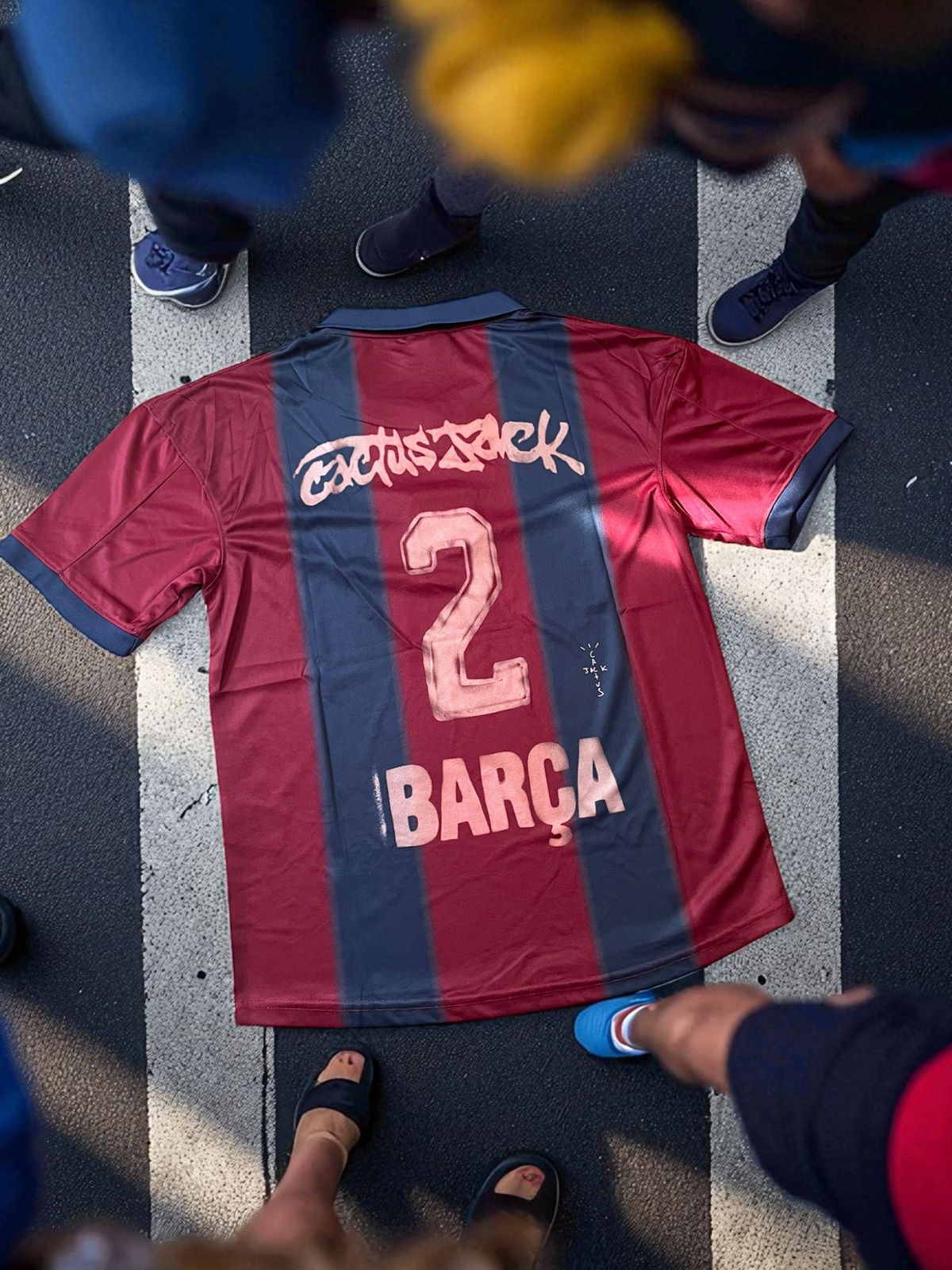 Barcelona X Travis Scott 24/25 Local Camiseta - Versión Aficionado