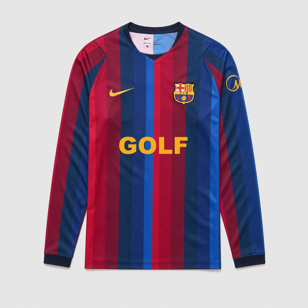 Camiseta Limited Edition FC Barcelona x Golf Wang 26/27 Titular Manga Larga Player Edition