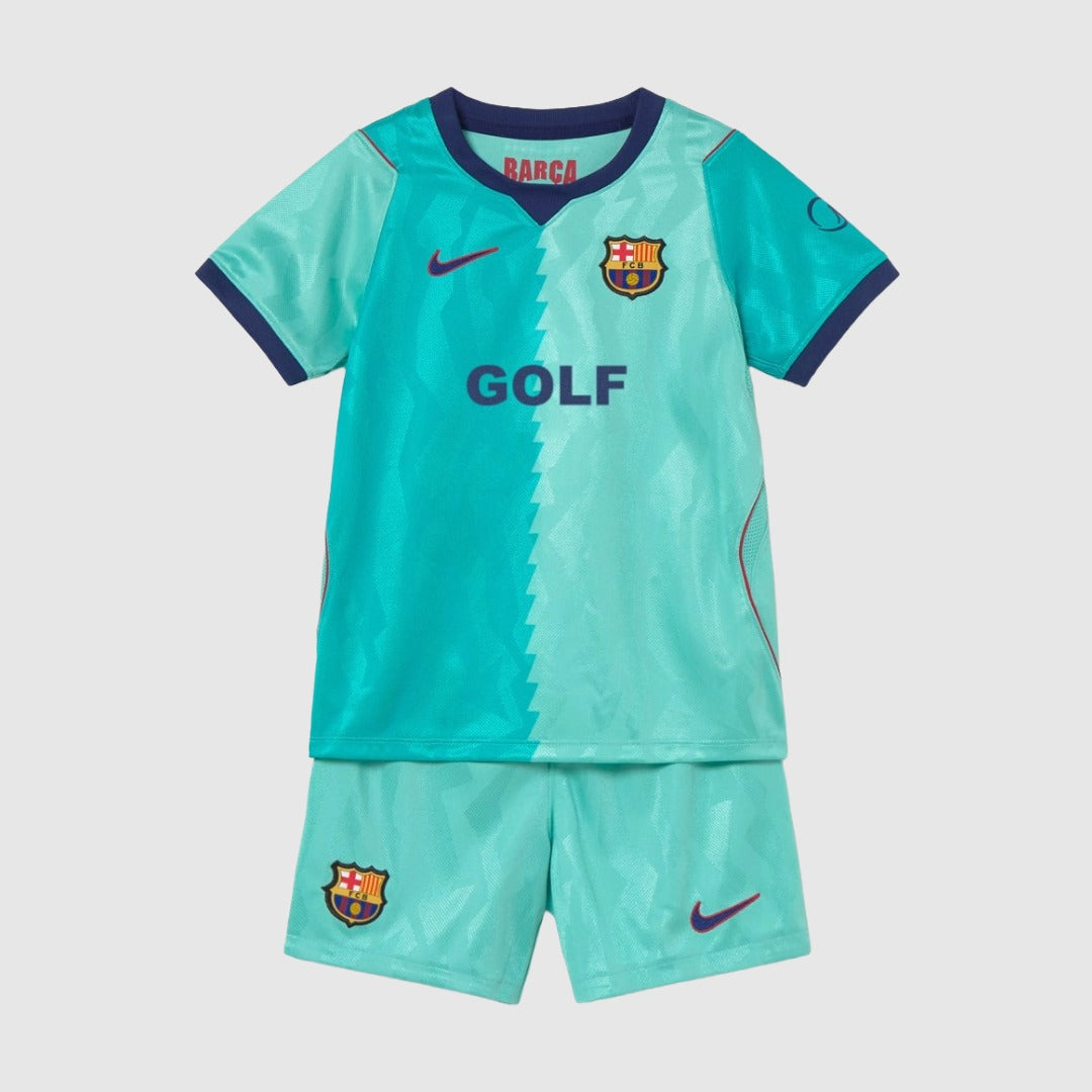 Camiseta Limited Edition FC Barcelona x Golf Wang 26/27 Tercera Conjunto Infantil