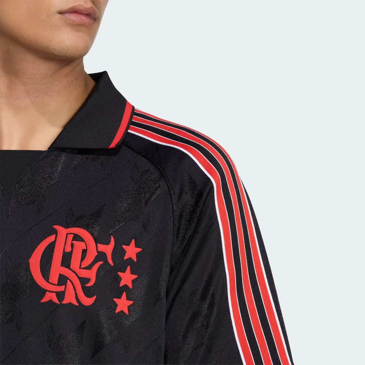 Camiseta Flamengo Lifestyle 2026 - Versión Fan (Black)