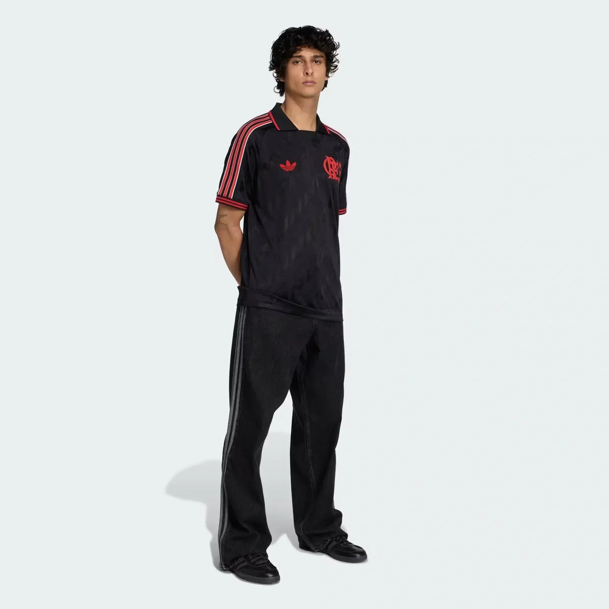 Camiseta Flamengo Lifestyle 2026 - Versión Fan (Black)