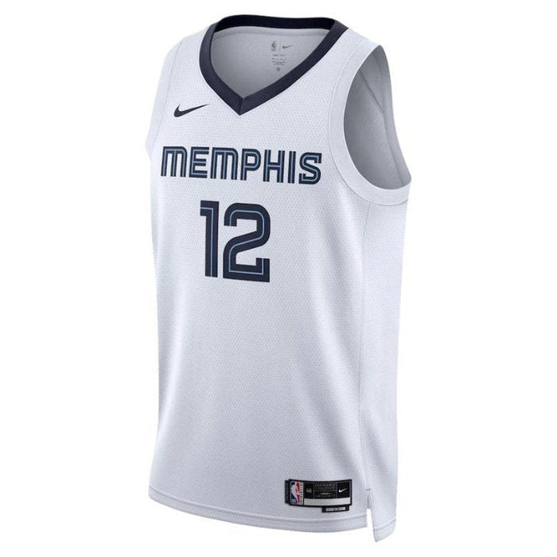 NBA Ja Morant Jersey - Memphis Grizzlies - 2023 - Association Edition - White