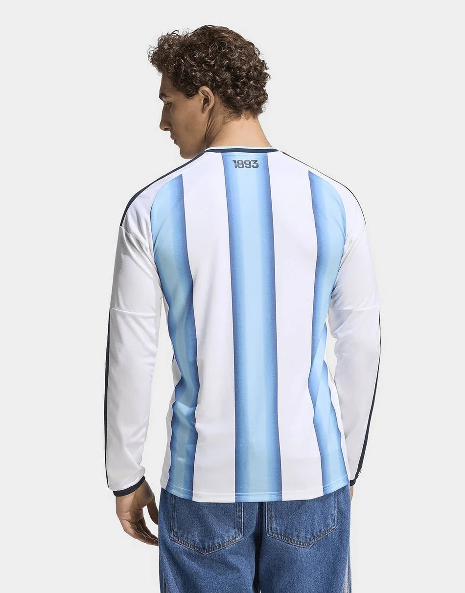 Long Sleeve Argentina World Cup 2026 Jersey - Fan Version