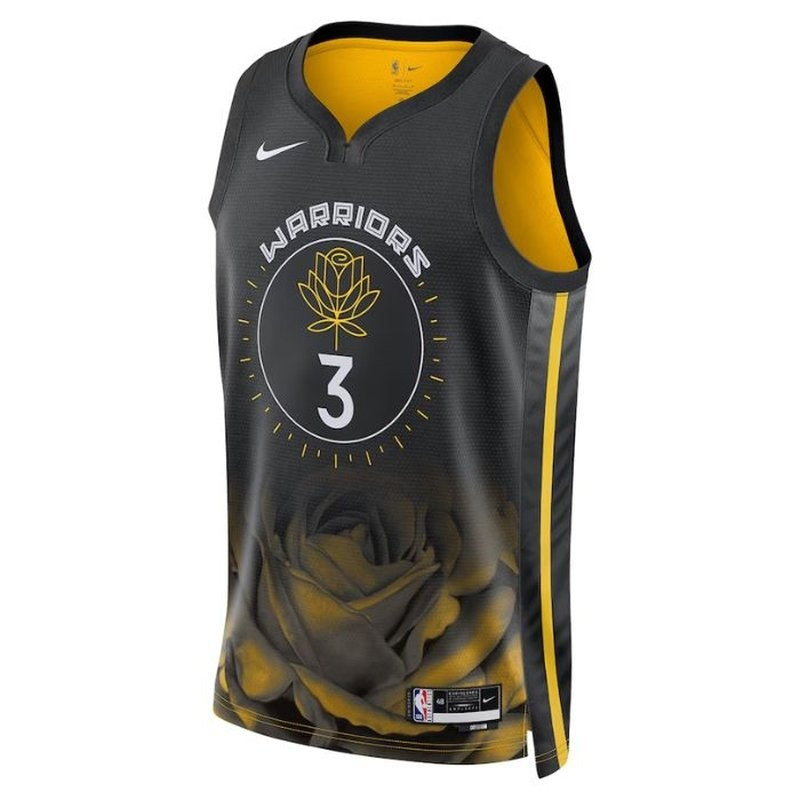 NBA Jordan Poole Jersey - Golden State Warriors - 2023 - City Edition - Black