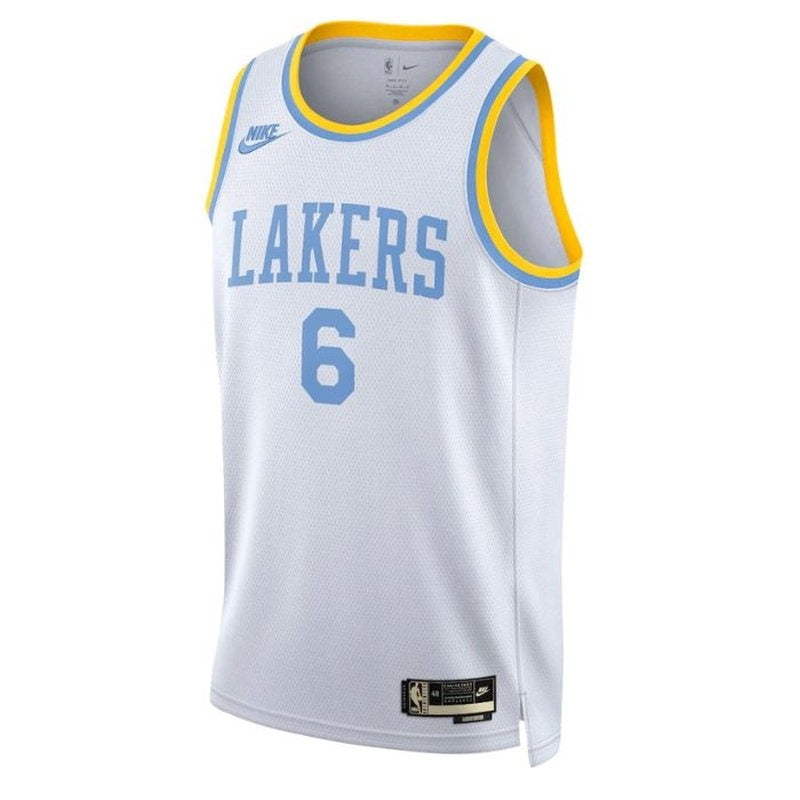 NBA LeBron James Jersey - Los Angeles Lakers - 2023 White - Classic Edition