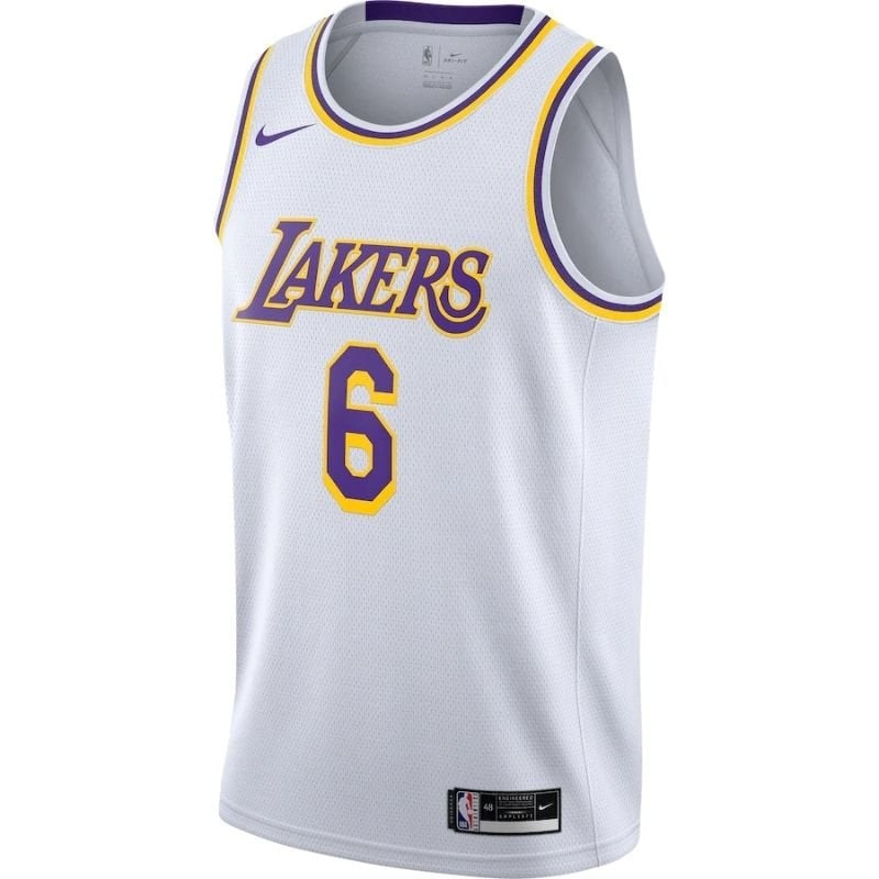NBA Jersey - Los Angeles Lakers - LeBron James #6 2021/22 Player - Yellow