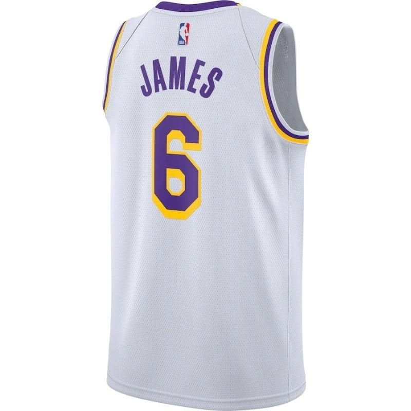 NBA Jersey - Los Angeles Lakers - LeBron James #6 2021/22 Player - Yellow
