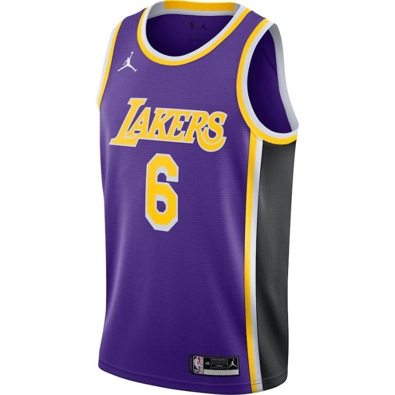 NBA Jersey - Los Angeles Lakers - LeBron James Purple #6 2021/22 Player