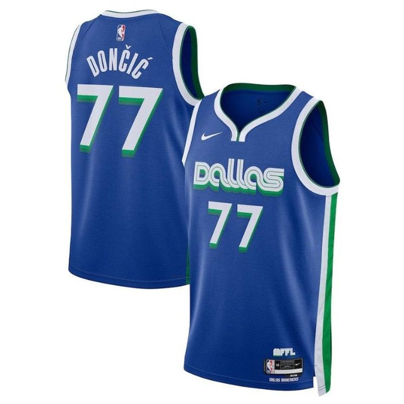 NBA Luka Dončić Jersey - Dallas Mavericks - 2023 - City Edition - Blue