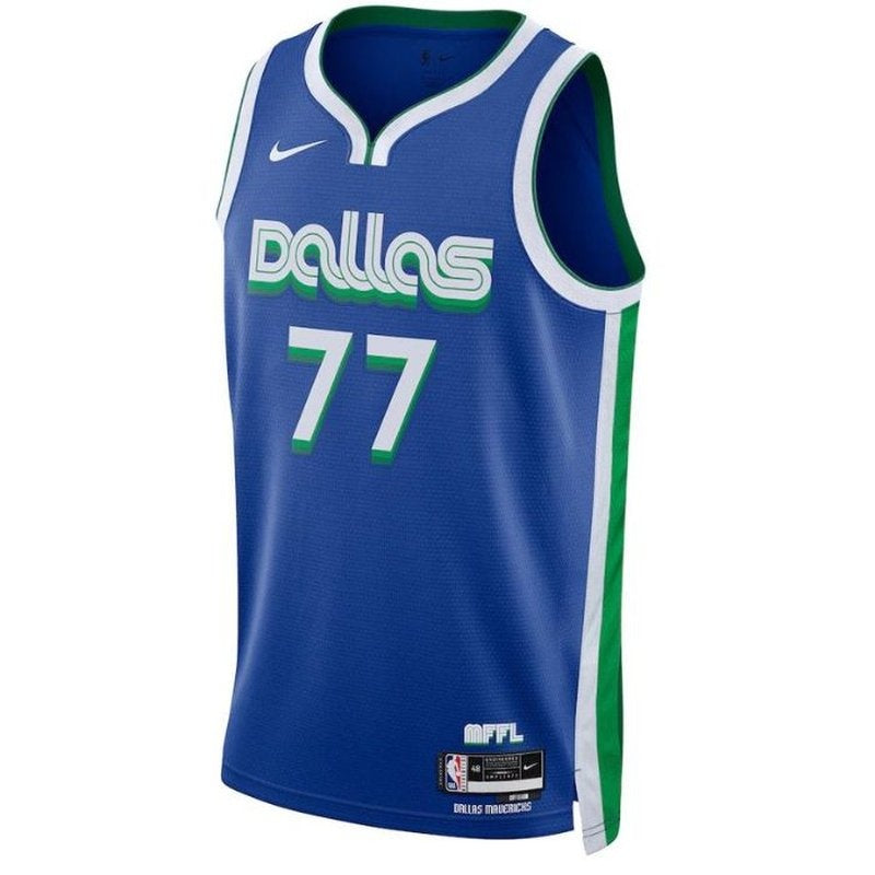 NBA Luka Dončić Jersey - Dallas Mavericks - 2023 - City Edition - Blue