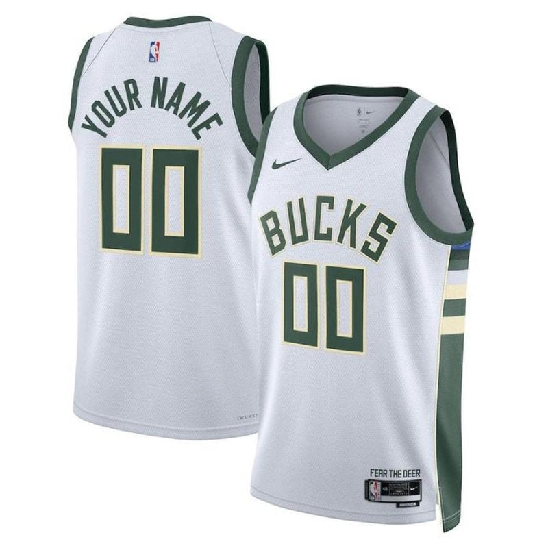 NBA Jersey - Milwaukee Bucks - 2023 White - Association Edition