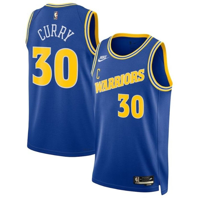 NBA Stephen Curry Jersey - Golden State Warriors - 2023 Classic Edition - Classic Edition