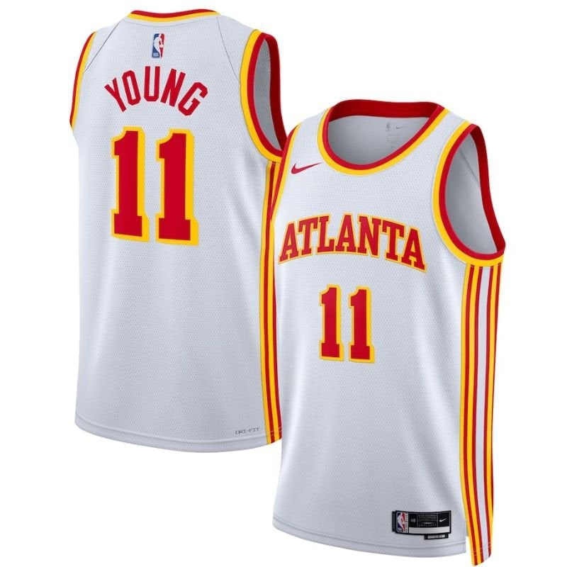 NBA Trae Young Jersey - Atlanta Hawks - 2023 - Association Edition - White