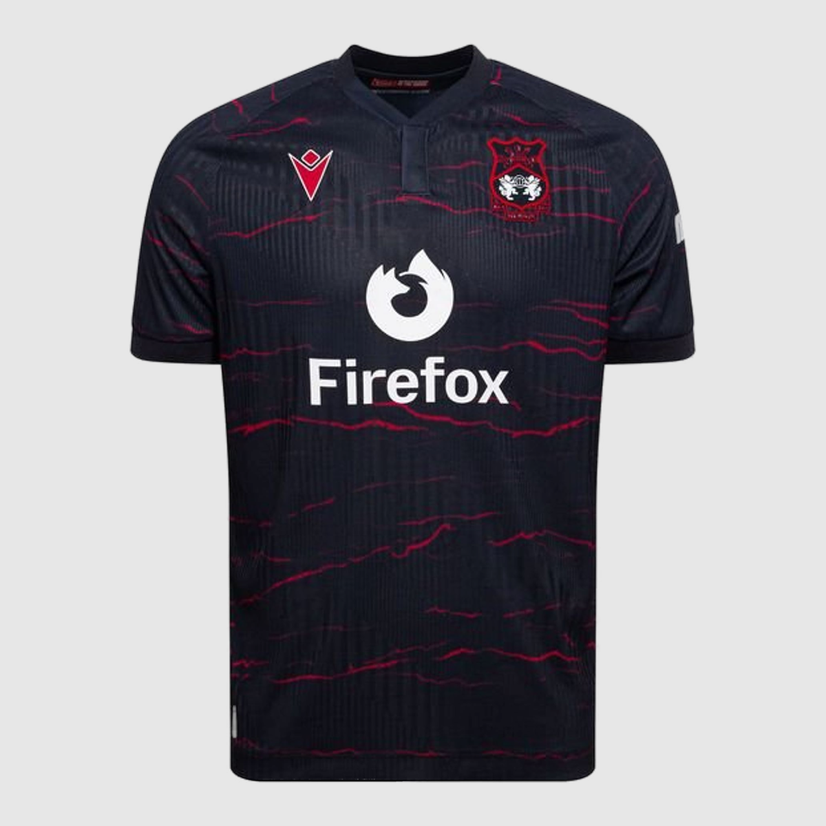 Wrexham Macron 2026/27 Camiseta - Black